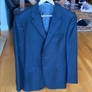 Hickey Freeman charcoal gray men’s suit